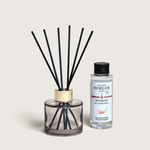 Maison Berger Geschenkset Duo Rosalie - Duftstäbchen 80 ml &amp; Raumspray 50 ml - Grau
