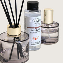 Maison Berger Geschenkset Duo Rosalie - Duftstäbchen 80 ml &amp; Raumspray 50 ml - Grau
