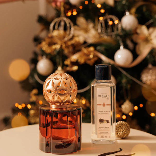 Maison Berger Geschenkset Duftbrenner – Pomelis Chocolate – Braun