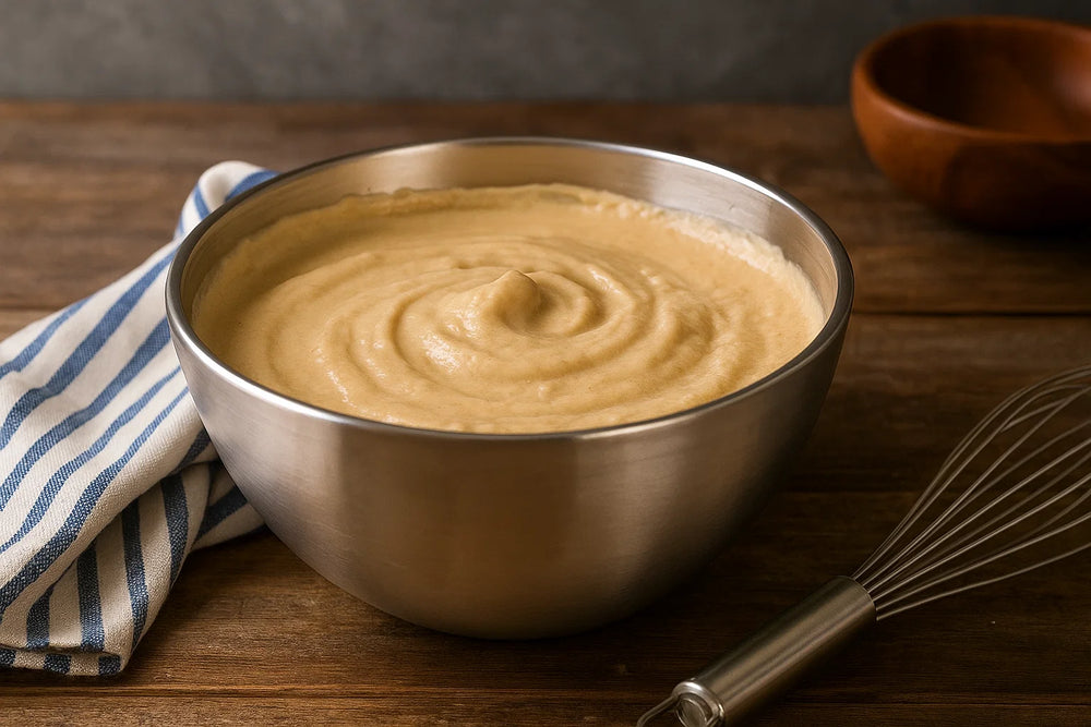 Cookinglife Rührschüssel / Mischschüssel - Edelstahl - ø 24 cm