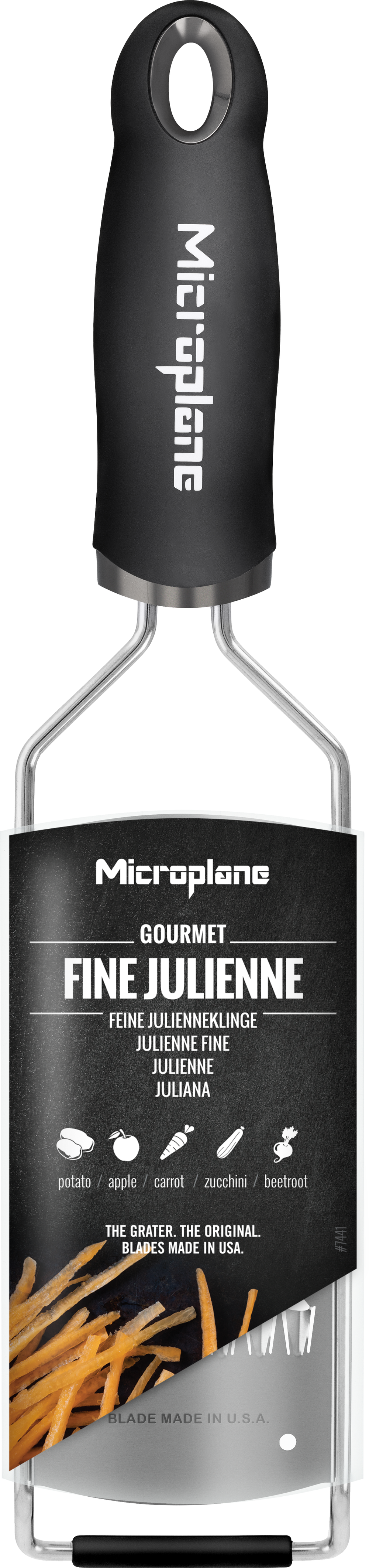 Microplane Reibefeile Gourmet - Julienne - Edelstahl