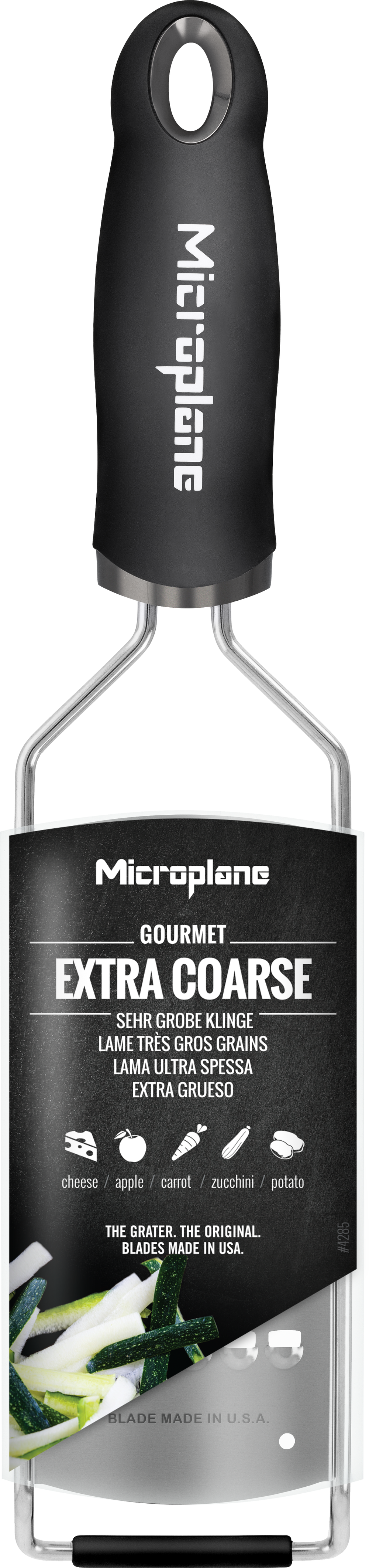 Microplane Reibe Gourmet - Extra Grob - Edelstahl