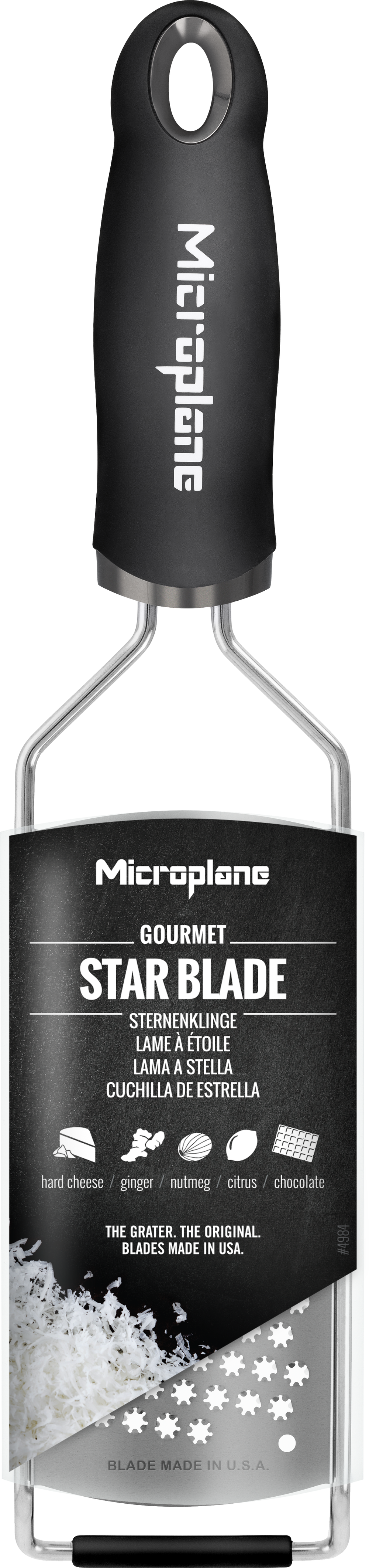 Microplane Reibe Gourmet - Stern - Edelstahl