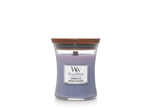 WoodWick Duftkerze Mini Lavendel Spa - 8 cm / ø 7 cm