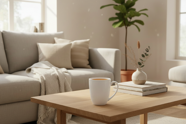 Cookinglife Tassen Siaki New Bone - Porzellan - 370 ml - 6 Stück