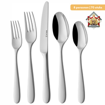 Sola Besteckset Nordica - 18/10 Edelstahl - 70-teilig / 8 Personen