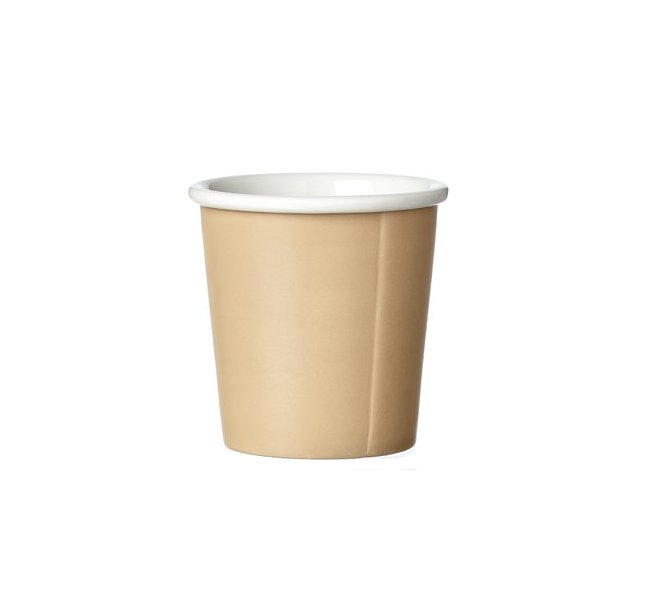 Viva Scandinavia Espresso Tasse Papercup Anna Warm Sand 80 ml