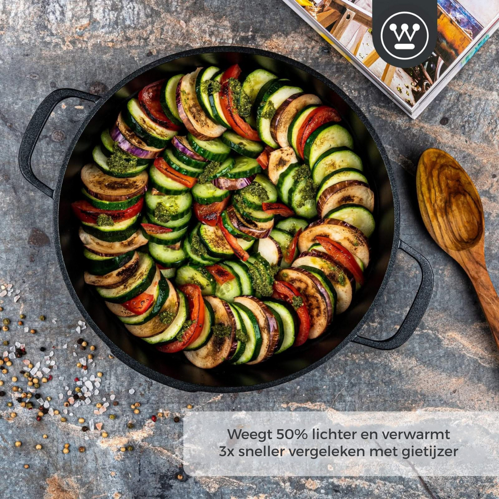 Westinghouse Bratpfanne Performance Blissful Black - ø 32 cm / 5.8 Liter - Standard-Antihaftbeschichtung