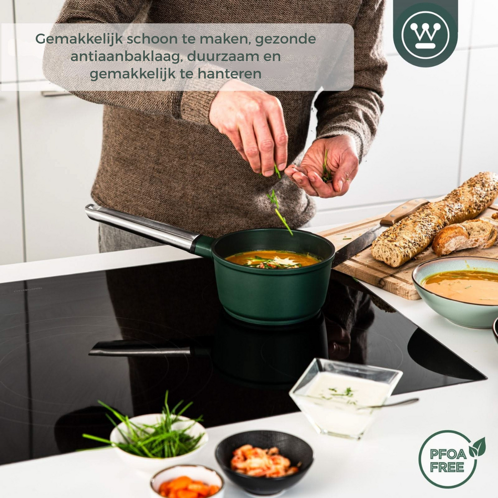 Westinghouse Kasserolle Leistungsfähig Gracious Green - ø 18 cm / 1.9 Liter