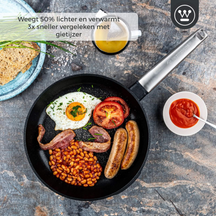 Westinghouse Bratpfannenset Performance ø 24 und 28 cm - Schwarz - Induktion und alle anderen Wärmequellen