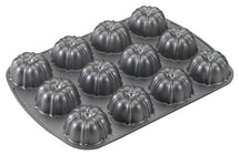 Nordic Ware Backform Bundt Brownie Pan - 12 Stücke