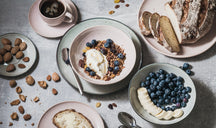 ONA Speiseteller Freckles Grün ø 26 cm - 4 Stück