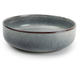 ONA Tiefe Teller / Pastateller Duna Blue ø 22 cm - 4 Stück