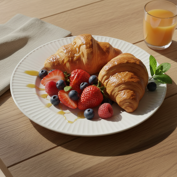 Cookinglife Geschirrset Siaki New Bone - Porzellan 18-teilig / 6 Personen - 6 Speiseteller, 6 Frühstücksteller und 6 Schalen