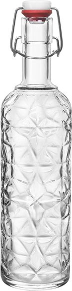 Bormioli Rocco Bügelflasche / Weckflasche Oriente Transparent 1 Liter