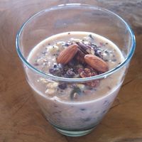 Overnight Oats mit Chiasamen