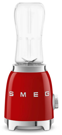 SMEG Smoothie Blender – kompakt – Rot – 600 ml – PBF01RDEU