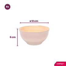 Cookinglife Kleine Schalen Pastel Harmony Ø 12 cm - 6 Stück