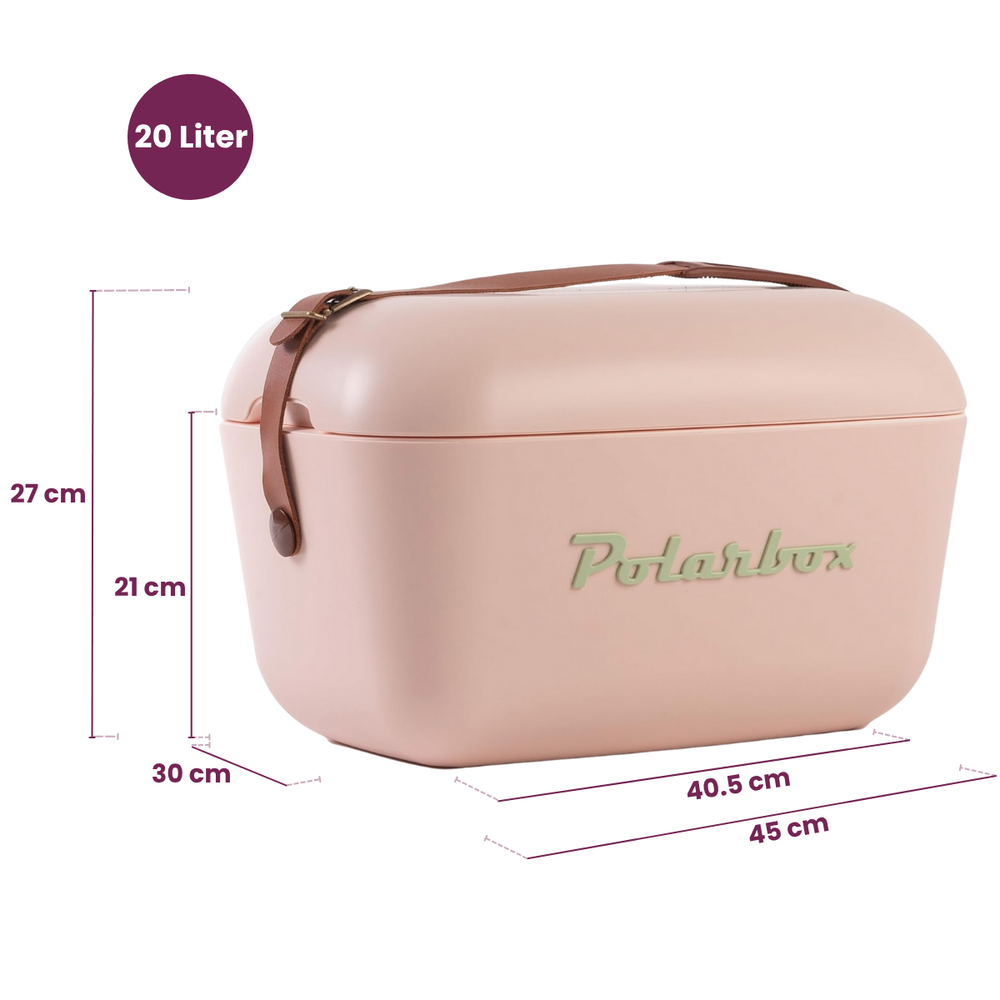 Polarbox Kühltasche mit Schultergurt - Nude Olive Green - 12 Liter