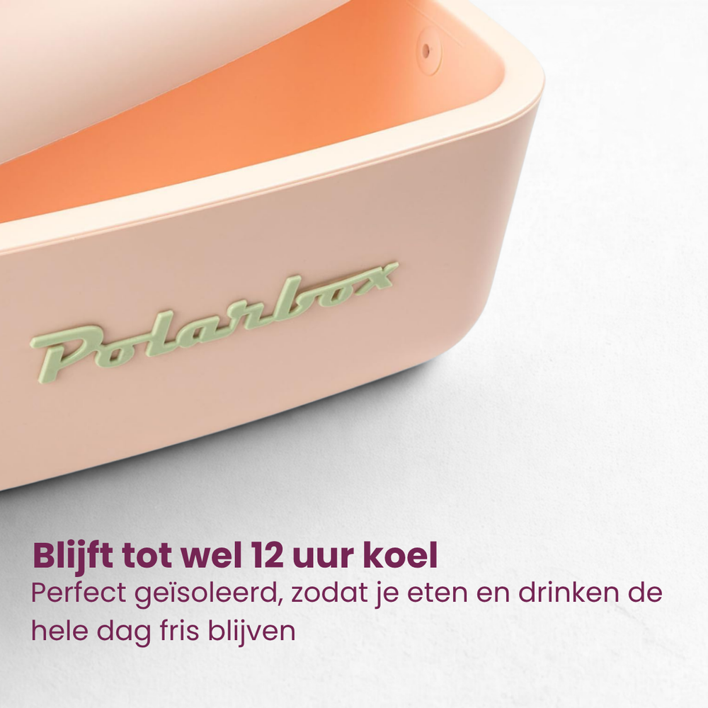 Polarbox Kühltasche mit Schultergurt - Nude Olive Green - 12 Liter