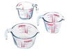 Pyrex Messbecher Set Classic Prepware (250 ml, 500 ml & 1 Liter) - 3-teilig