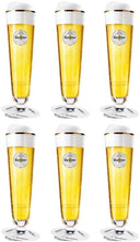 Warsteiner Biergläser mit Fuß 400 ml - 6 Stück