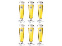 Warsteiner Biergläser mit Fuß 300 ml - 6 Stück