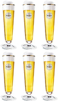 Warsteiner Biergläser mit Fuß 200 ml - 6 Stück