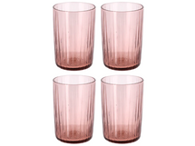 Bitz Wasserglas Kusintha Rosa 280 ml - 4 Stücke