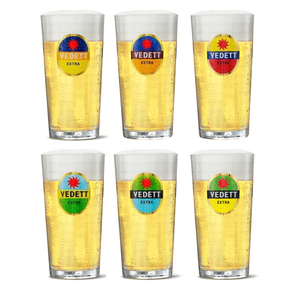 Vedett Biergläser Extra 330 ml - 6 Stück