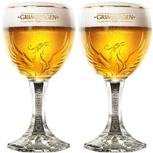 Grimbergen Bierglas mit Fuß 330 ml - 2 Stück