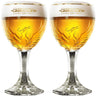 Grimbergen Bierglas mit Fuß 330 ml - 2 Stück