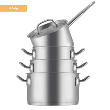 Sola Pfannenset Profiline Deluxe Silber 4-teilig