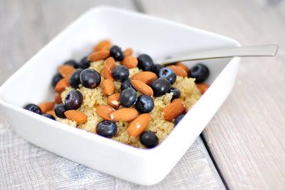 Gesundes und schnelles Quinoa-Frühstück