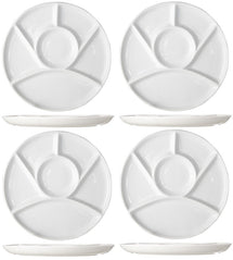 Cosy & Trendy Assiettes gourmandes 6 compartiments ø 23.5 cm - 4 pièces