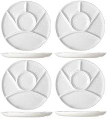 Cosy & Trendy Assiettes gourmandes 6 compartiments ø 23.5 cm - 4 pièces