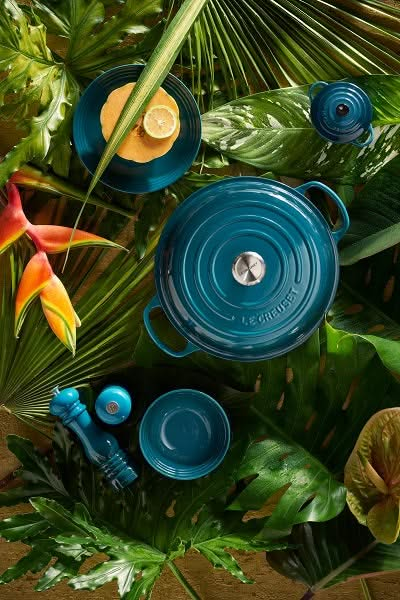 Le Creuset Kuchenform Heritage Deep Teal ø 28 cm