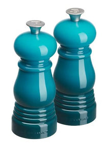 Le Creuset Mini Pfeffer- und Salzset Deep Teal 12 cm