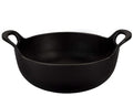 Le Creuset Wokpfanne / Balti-Gericht - Mattschwarz - ø 24 cm / 2.7 Liter - Emaillierte Antihaftbeschichtung