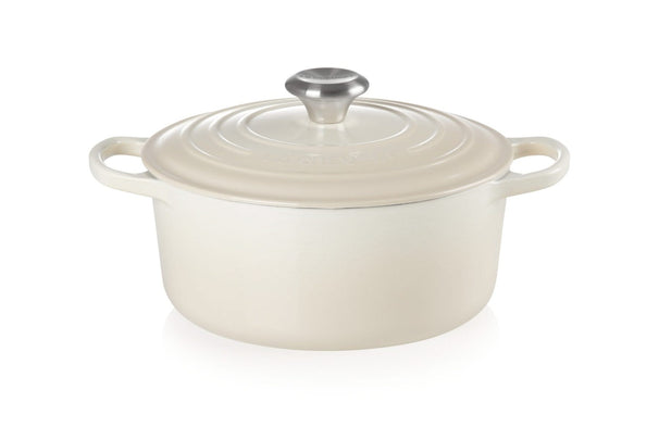 Le Creuset Bräter Signature Meringue - ø 24 cm / 4.2 liter