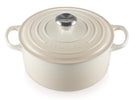 Le Creuset Bräter Signature Meringue - ø 24 cm / 4.2 liter