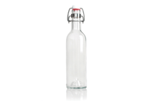 Rebottled  Flaschen mit Bügelverschluss / Weckglas Transparent 375 ml