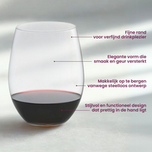 Riedel Weingläser Set O Wine - 620 ml - Zahle 6 und bekomme 8