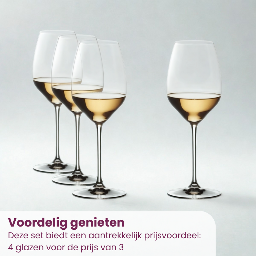 Riedel Weiße Weingläser Extreme - Riesling - 4 Stücke