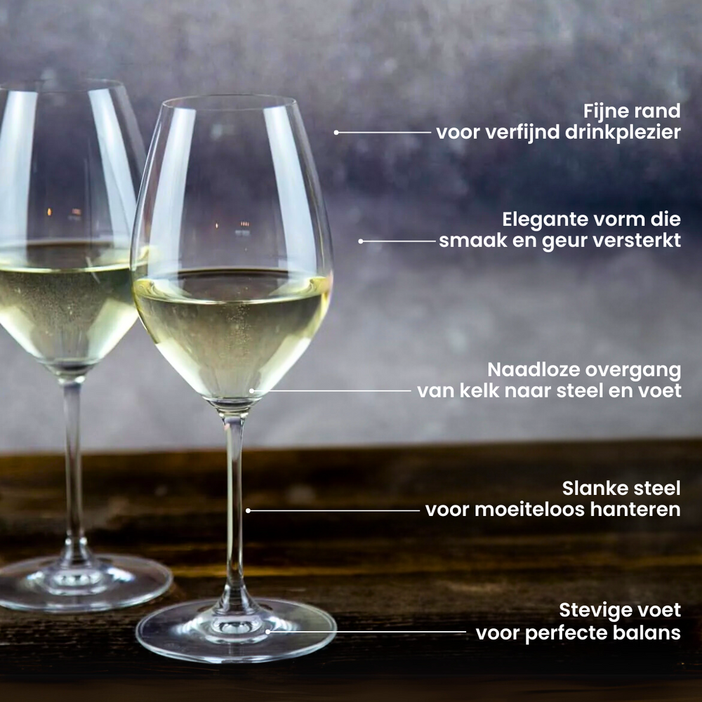 Riedel Weiße Weingläser Extreme - Riesling - 4 Stücke