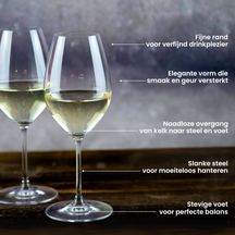 Riedel Weiße Weingläser Extreme - Riesling - 4 Stücke
