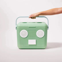 Sunnylife Kühlbox - mit Bluetooth-Lautsprechern - 15 Liter - mint