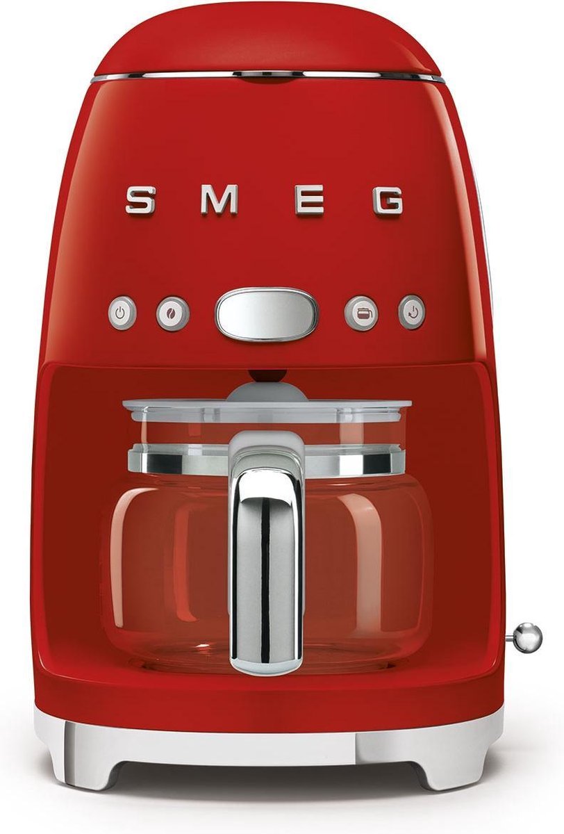 SMEG Kaffeemaschine – 1050 W – rot – 1,4 Liter – DCF02RDEU