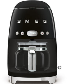 SMEG Filterkaffeemaschine – 1050 W – Schwarz – 1,4 Liter – DCF02BLEU