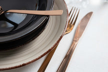 Cookinglife Tiefe Teller / Pastateller Delice Grau ø 21 cm - 6 Stück